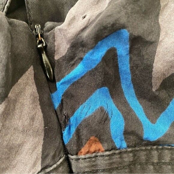 ZARA 100% Silk Cocktail Dress V Neck Sleeveless Women’s Cocktail Dress Mini Smal - Picture 14 of 14